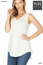 Load image into Gallery viewer, Rayon Sleeveless V-Neck Top
