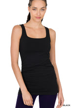 Load image into Gallery viewer, Side Ruched Tank Top
