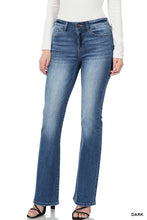 Load image into Gallery viewer, Mid-Rise Bootcut Denim Pants
