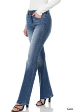 Load image into Gallery viewer, Mid-Rise Bootcut Denim Pants
