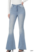 Load image into Gallery viewer, High-Rise Flare Denim Pants
