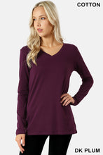 Load image into Gallery viewer, V-Neck Long Sleeve Shirt
