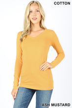 Load image into Gallery viewer, V-Neck Long Sleeve Shirt
