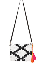 Load image into Gallery viewer, Pattern Tassel Cross Purse
