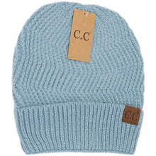 Load image into Gallery viewer, Chevron Knit Cuff Beanie
