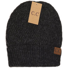 Load image into Gallery viewer, Chevron Knit Cuff Beanie
