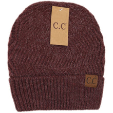 Load image into Gallery viewer, Chevron Knit Cuff Beanie
