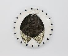 Load image into Gallery viewer, Gold Dipped Feather Earrings
