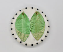 Load image into Gallery viewer, Gold Dipped Feather Earrings
