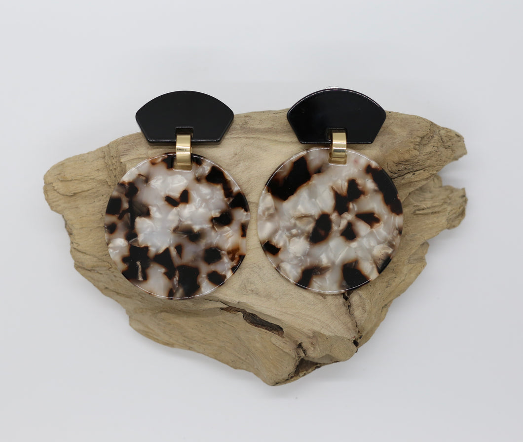 Marble Resin Earrings