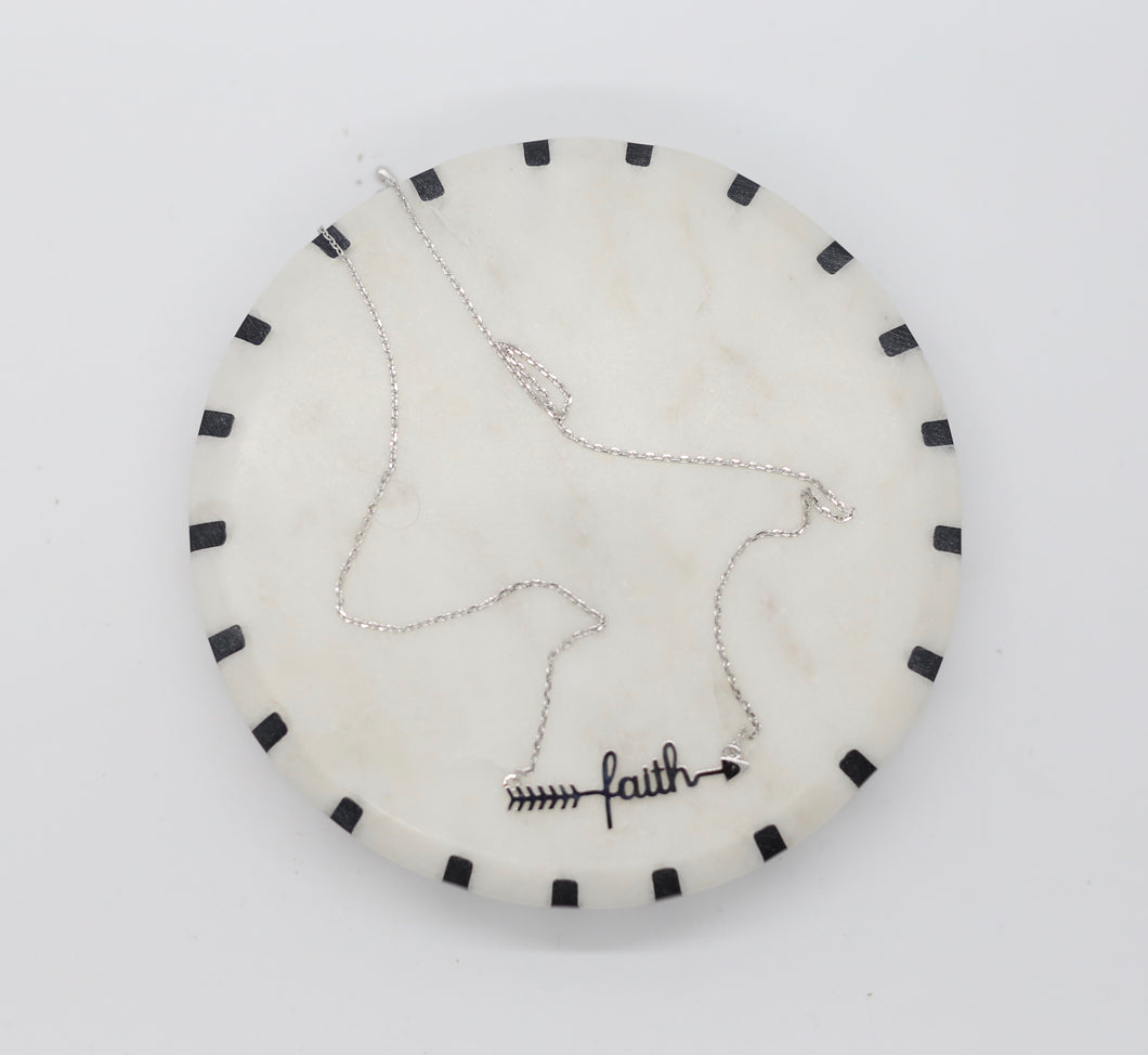 Sentiment Arrow Necklaces