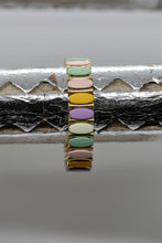 Load image into Gallery viewer, Multi Pastel Bracelet With Gold
