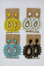 Load image into Gallery viewer, Sunshine Boho Seed Bead Earrings
