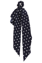 Load image into Gallery viewer, Polka Dot Long Tail Scrunchie
