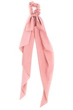 Load image into Gallery viewer, Striped Long Tail Scrunchie
