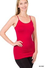 Load image into Gallery viewer, Seamless Adjustable Strap Cami
