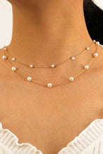 Load image into Gallery viewer, Dainty Pearl Necklace
