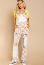 Load image into Gallery viewer, Sandy Beige Twill Overalls
