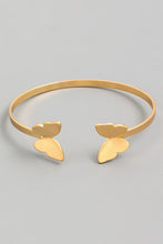 Load image into Gallery viewer, Matte Butterfly Cuff Bracelet
