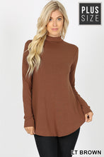 Load image into Gallery viewer, Mock Turtle Neck Long Sleeve Shirt
