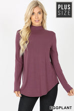 Load image into Gallery viewer, Mock Turtle Neck Long Sleeve Shirt
