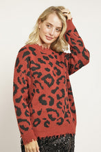 Load image into Gallery viewer, Animal Print Sweater
