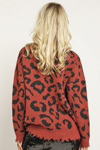 Load image into Gallery viewer, Animal Print Sweater
