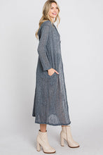 Load image into Gallery viewer, Hooded Long Body Cardigan
