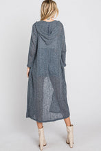 Load image into Gallery viewer, Hooded Long Body Cardigan
