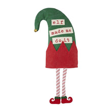 Load image into Gallery viewer, Dangle Leg Christmas Hat
