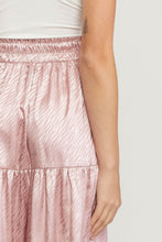 Load image into Gallery viewer, Zebra Printed Satin Midi Skirt
