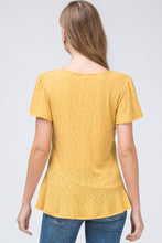 Load image into Gallery viewer, Waffle Knit T-Shirt
