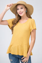 Load image into Gallery viewer, Waffle Knit T-Shirt
