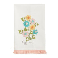 Load image into Gallery viewer, Floral Hand Towel
