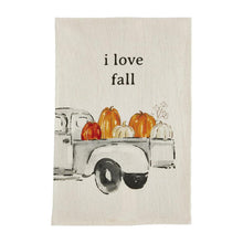 Load image into Gallery viewer, Fall Flour Sack Kitchen Towel
