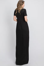 Load image into Gallery viewer, Heimish Short Sleeve Round Neck Maxi Dress
