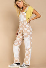Load image into Gallery viewer, Sandy Beige Twill Overalls

