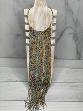 Load image into Gallery viewer, Multi Strand Long Rare Seed Bead Necklace
