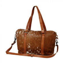Load image into Gallery viewer, Leather Lust Mini Duffle Bag
