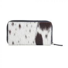 Load image into Gallery viewer, Just Tweet Leather and Hairon Wallet
