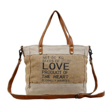 Load image into Gallery viewer, Sustainable Organic Fabric Market Bag
