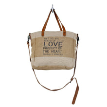 Load image into Gallery viewer, Sustainable Organic Fabric Market Bag
