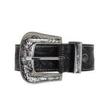 Load image into Gallery viewer, Runner Up Hand-Tooled Leather Belt
