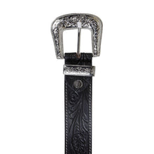 Load image into Gallery viewer, Runner Up Hand-Tooled Leather Belt
