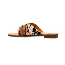 Load image into Gallery viewer, Chappy Western Hand-Tooled Sandals
