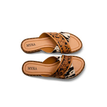 Load image into Gallery viewer, Chappy Western Hand-Tooled Sandals
