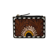 Load image into Gallery viewer, Eagle Range Hand-Tooled Credit Card Holder
