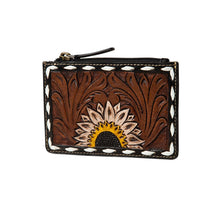 Load image into Gallery viewer, Eagle Range Hand-Tooled Credit Card Holder

