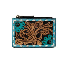 Load image into Gallery viewer, Bend Creek Hand-Tooled Credit Card Holder
