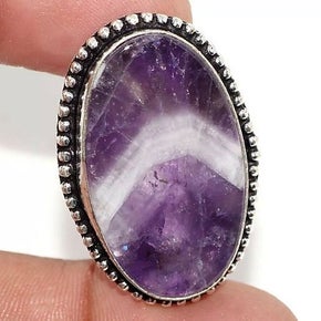 Amethyst Lace Ring